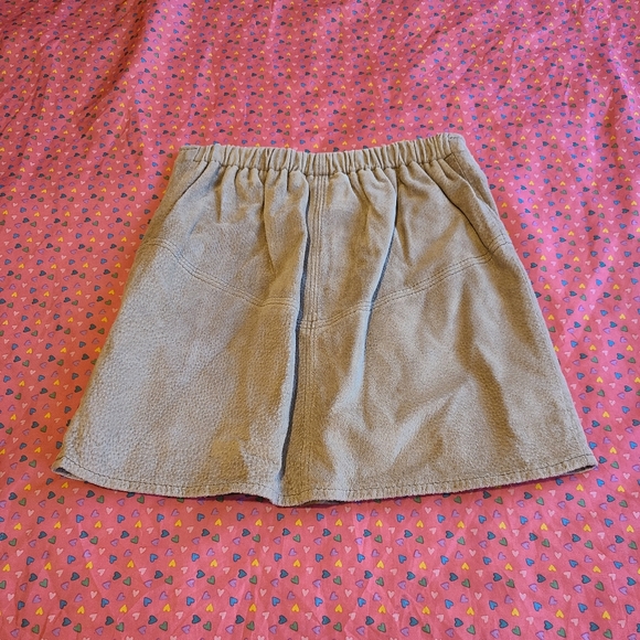 K.C Parker Leather Skirt Size 5. 100% Leather - Picture 4 of 7